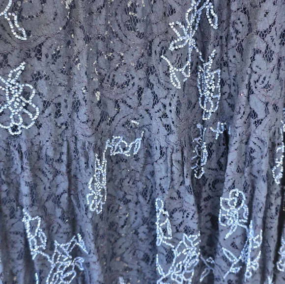 $428 Dress The Population Women Tess Slip Gown Medium Glam Party Old Money - Picture 8 of 16